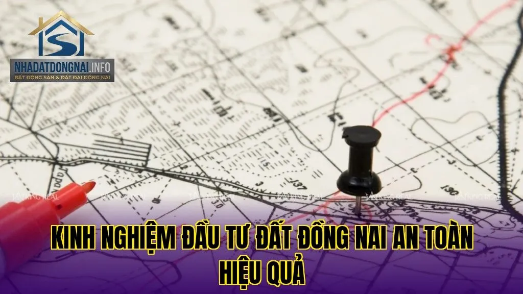 Kinh nghiệm đầu tư đất Đồng Nai an toàn hiệu quả