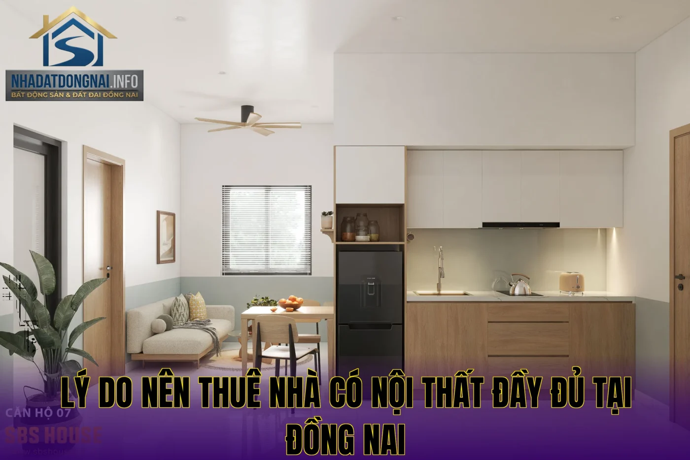 Lý do nên thuê nhà có nội thất đầy đủ tại Đồng Nai