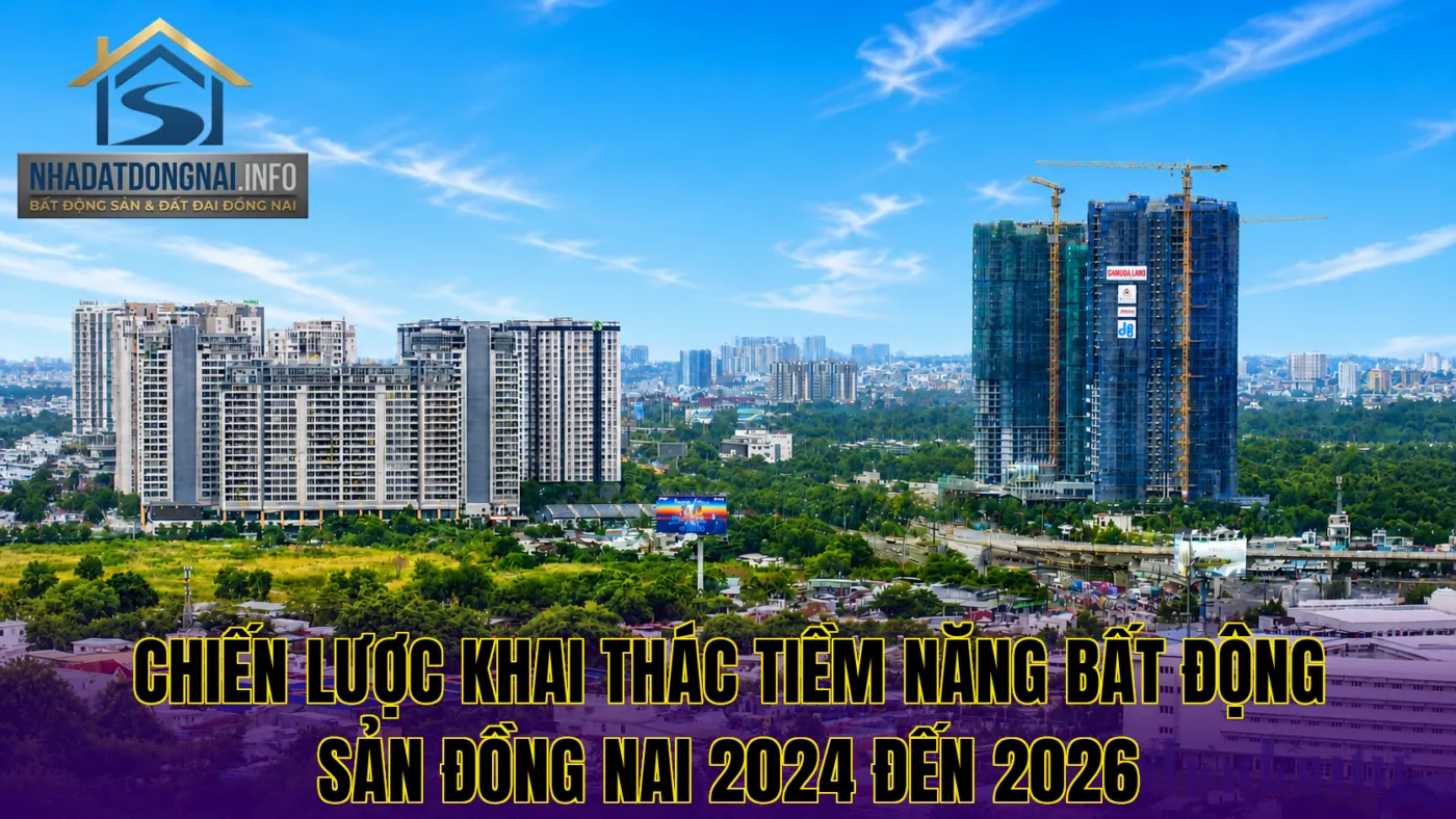 Chiến lược khai thác tiềm năng bất động sản Đồng Nai 2024 đến 2026