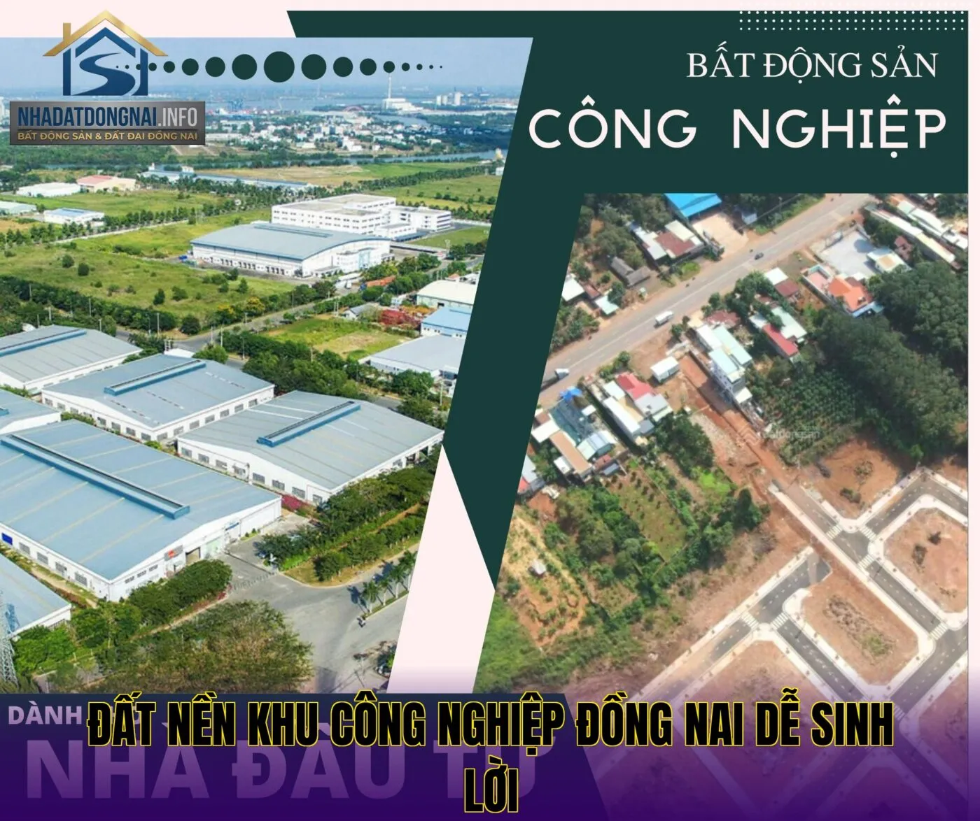 Đất nền khu công nghiệp Đồng Nai dễ sinh lời