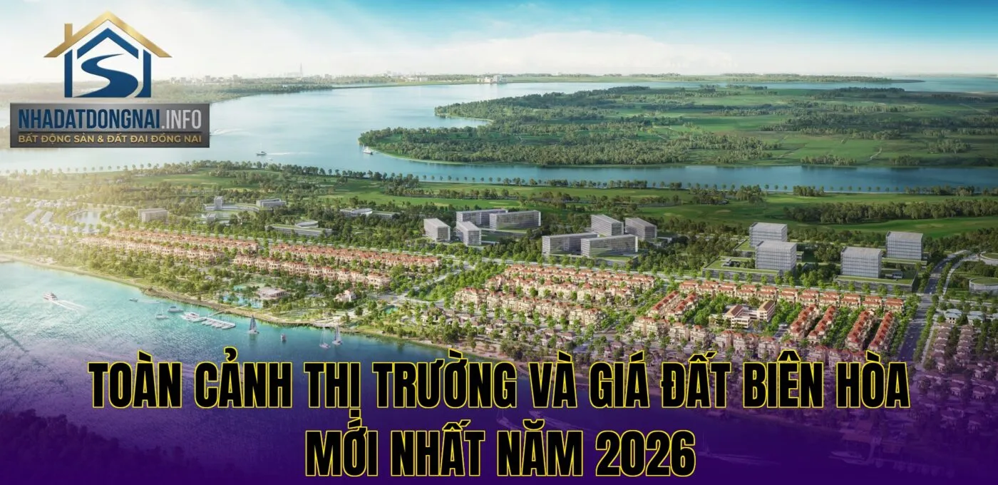 Toàn cảnh thị trường và giá đất Biên Hòa mới nhất năm 2026