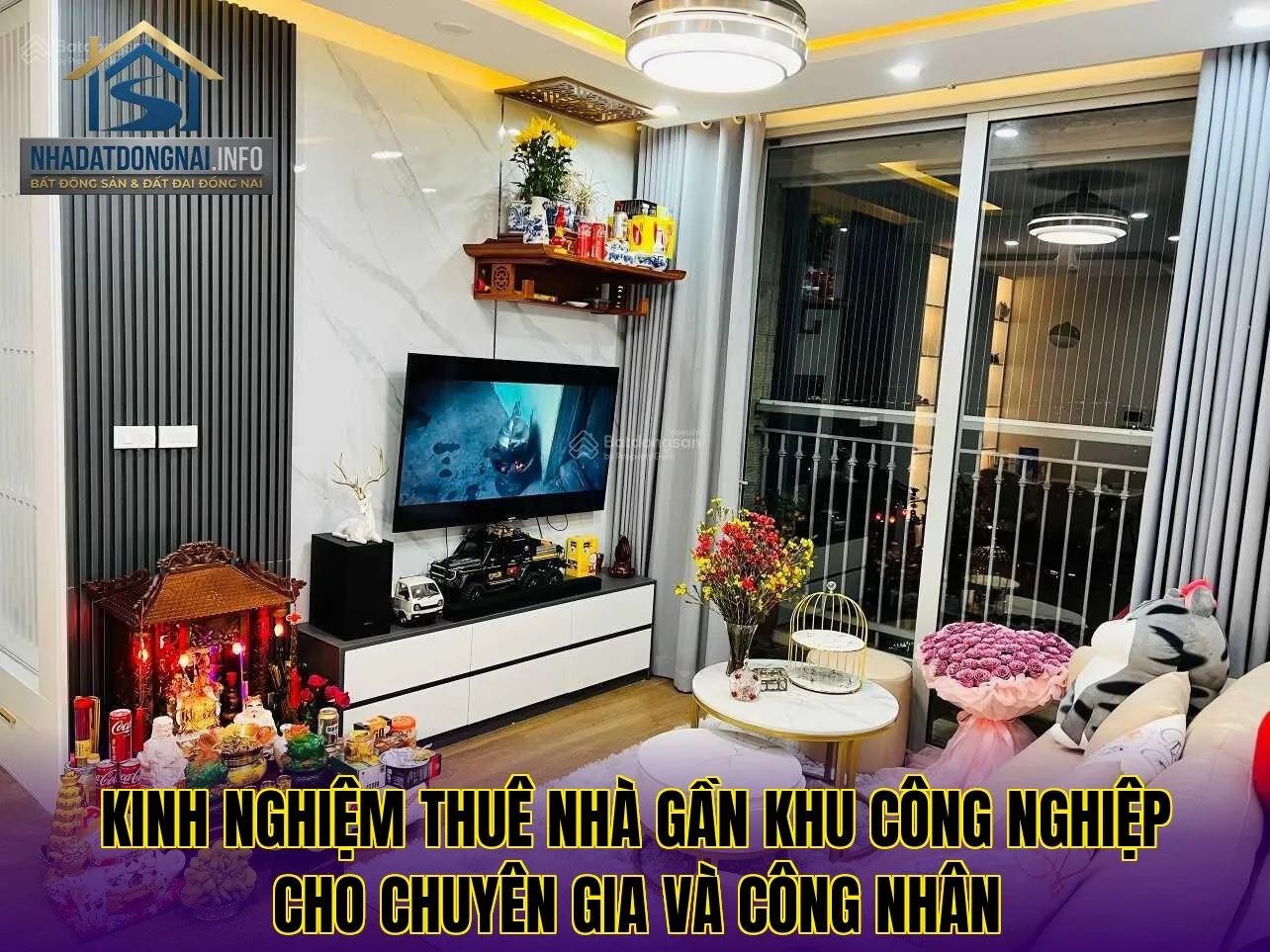 Kinh nghiệm thuê nhà gần khu công nghiệp cho chuyên gia và công nhân