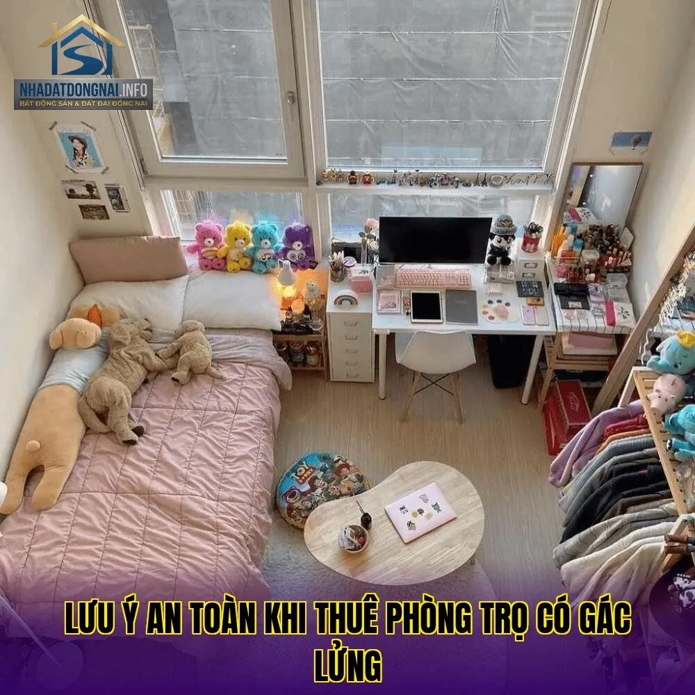 Lưu ý an toàn khi thuê phòng trọ có gác lửng