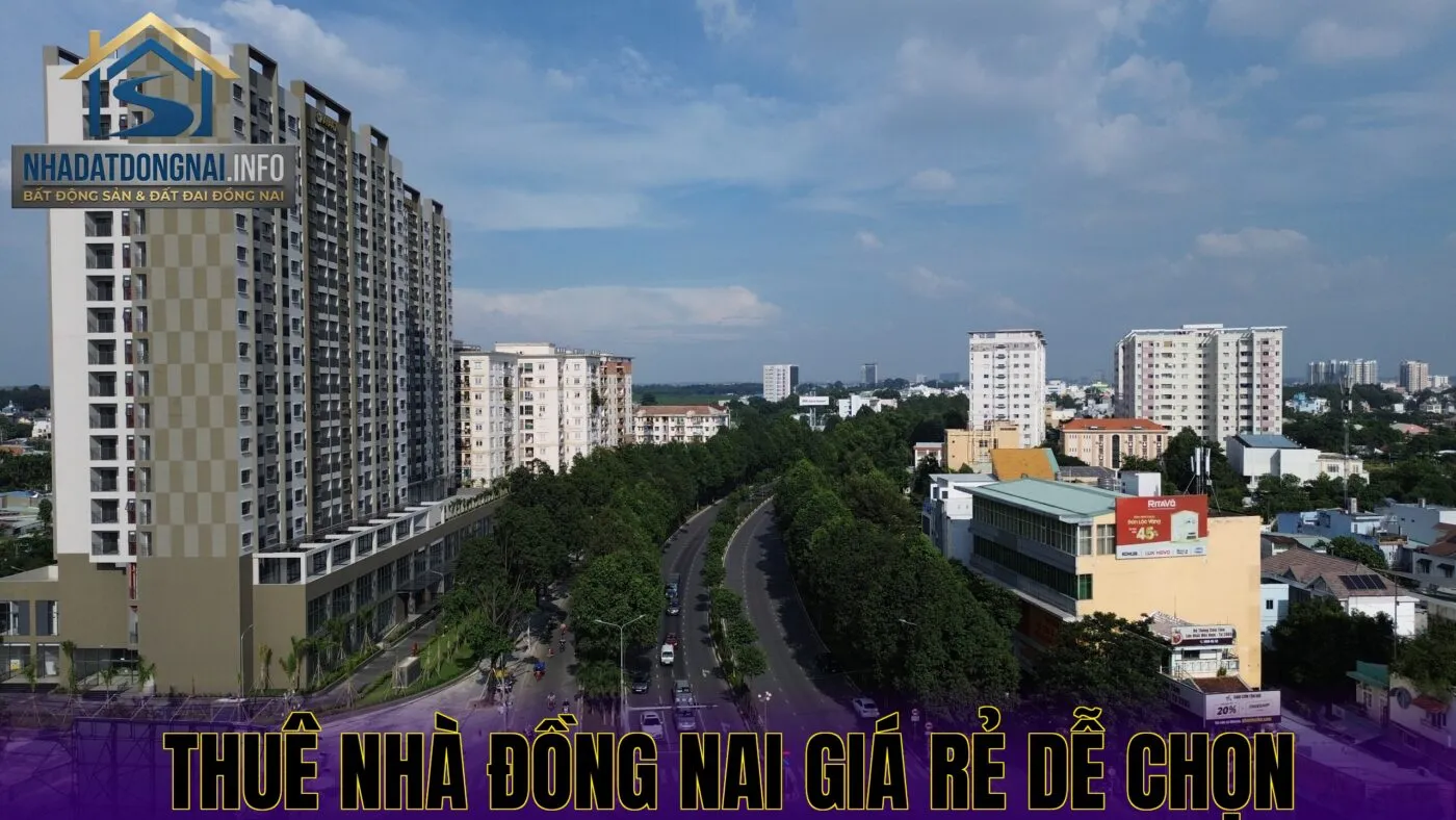 Thuê nhà Đồng Nai giá rẻ dễ chọn