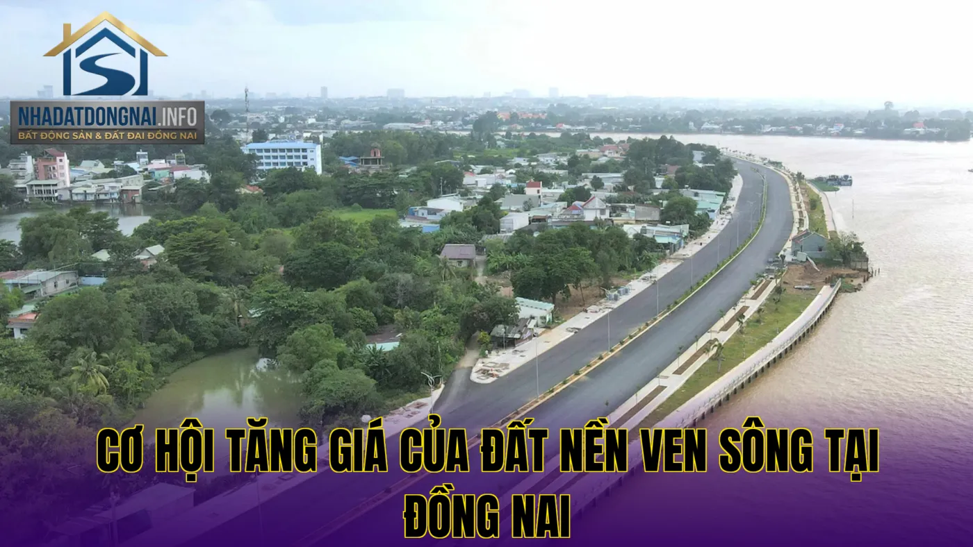 Cơ hội tăng giá của đất nền ven sông tại Đồng Nai
