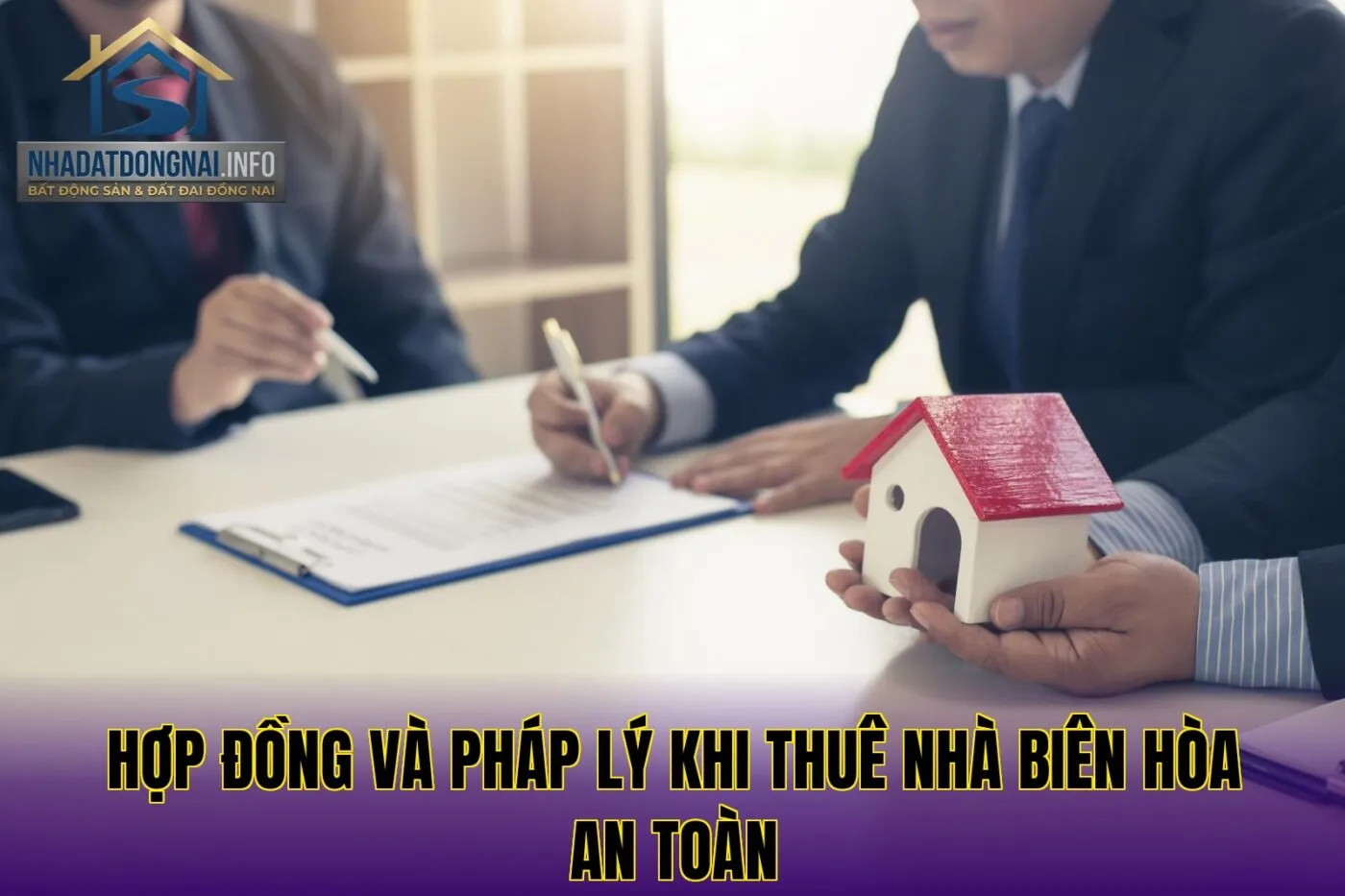Hợp đồng và pháp lý khi thuê nhà Biên Hòa an toàn