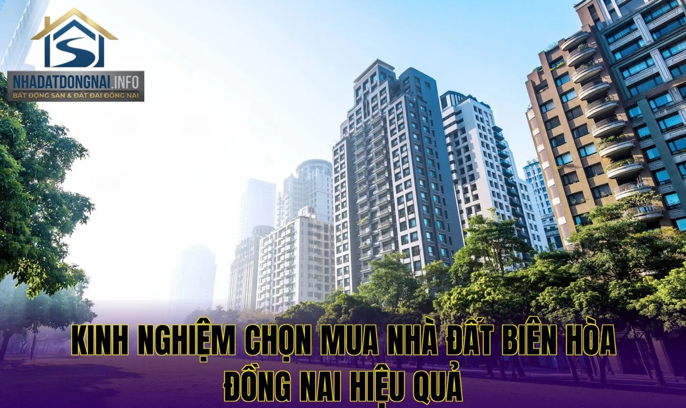 Kinh nghiệm chọn mua nhà đất Biên Hòa Đồng Nai hiệu quả