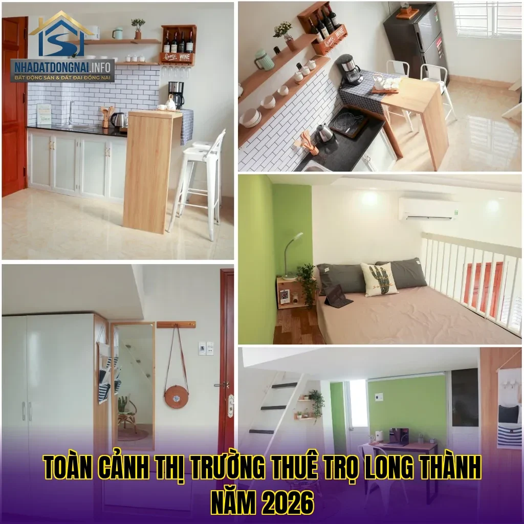 Toàn cảnh thị trường thuê trọ Long Thành năm 2026