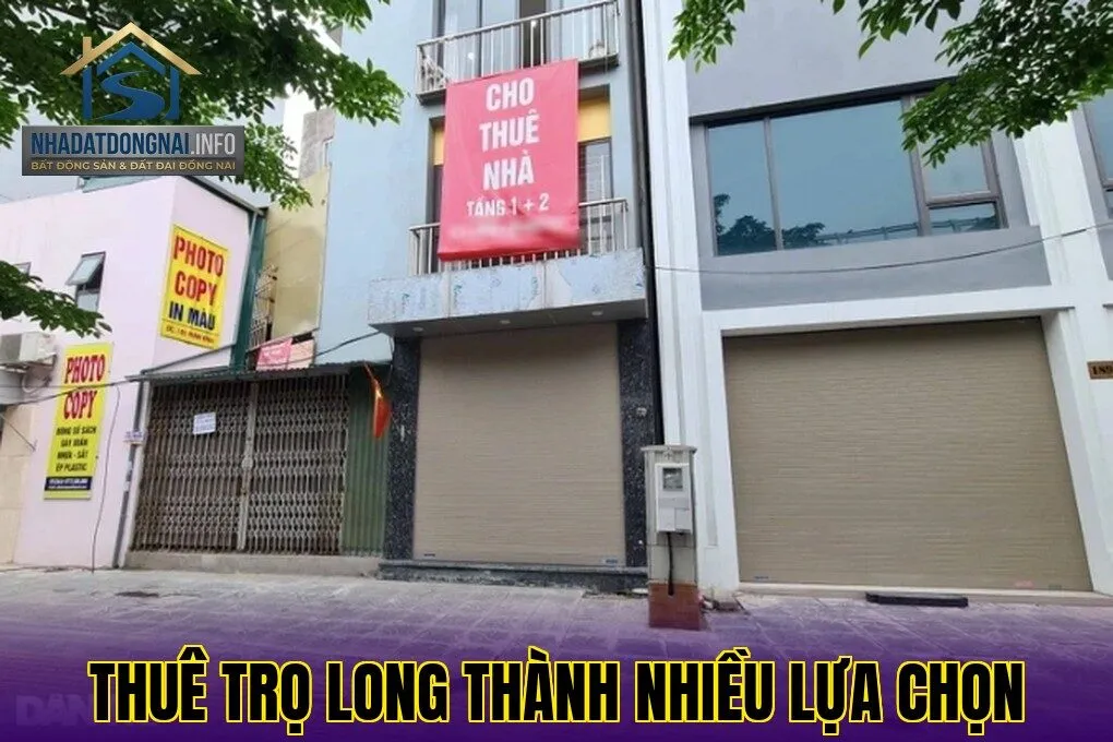 Thuê trọ Long Thành nhiều lựa chọn